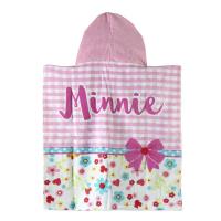 Minnie Mouse Hooded Bath Beach Towel Poncho Extra Image 1 Preview